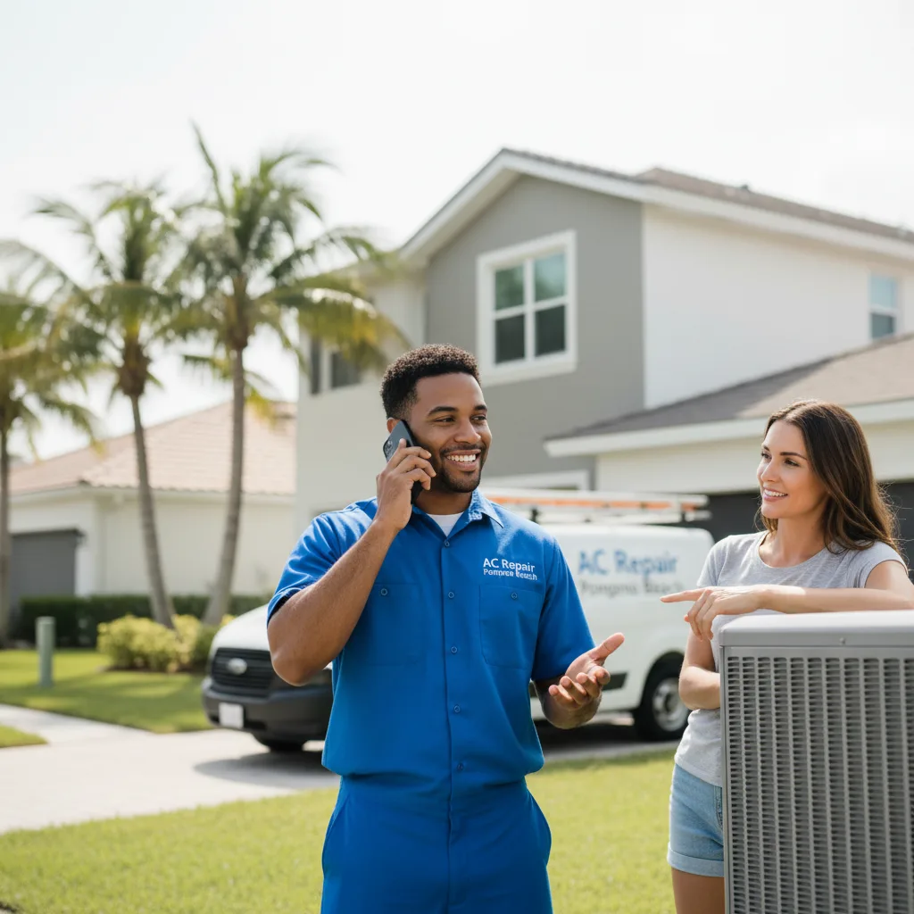 AC Repair Pompano Beach customer support in Indiana